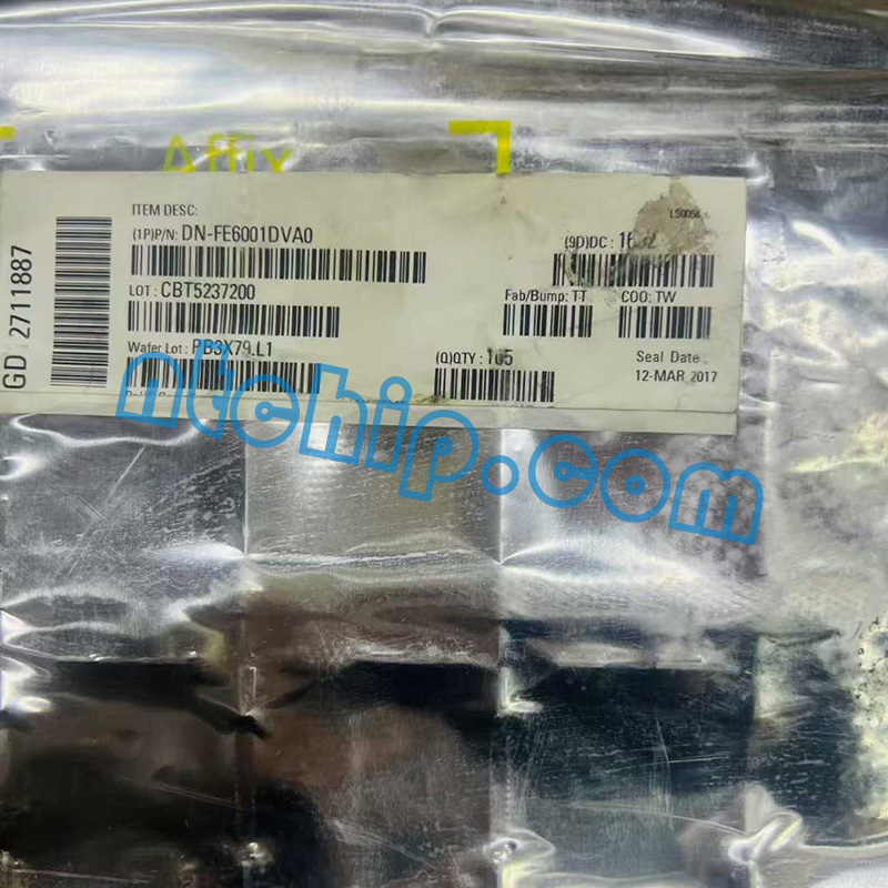Broadcom Limited DN-FE6001DVA0 package label