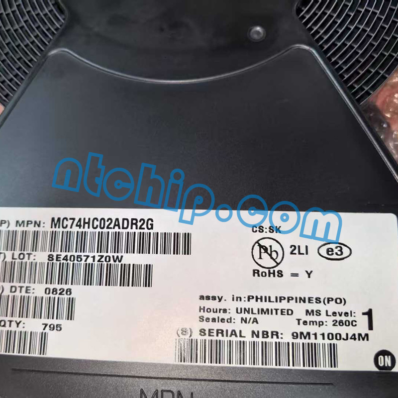 ON Semiconductor MC74HC02ADR2G original reel label