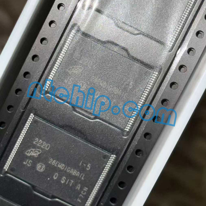 Micron Technology MT28EW01GABA1LJS-0SIT TR electronic chip