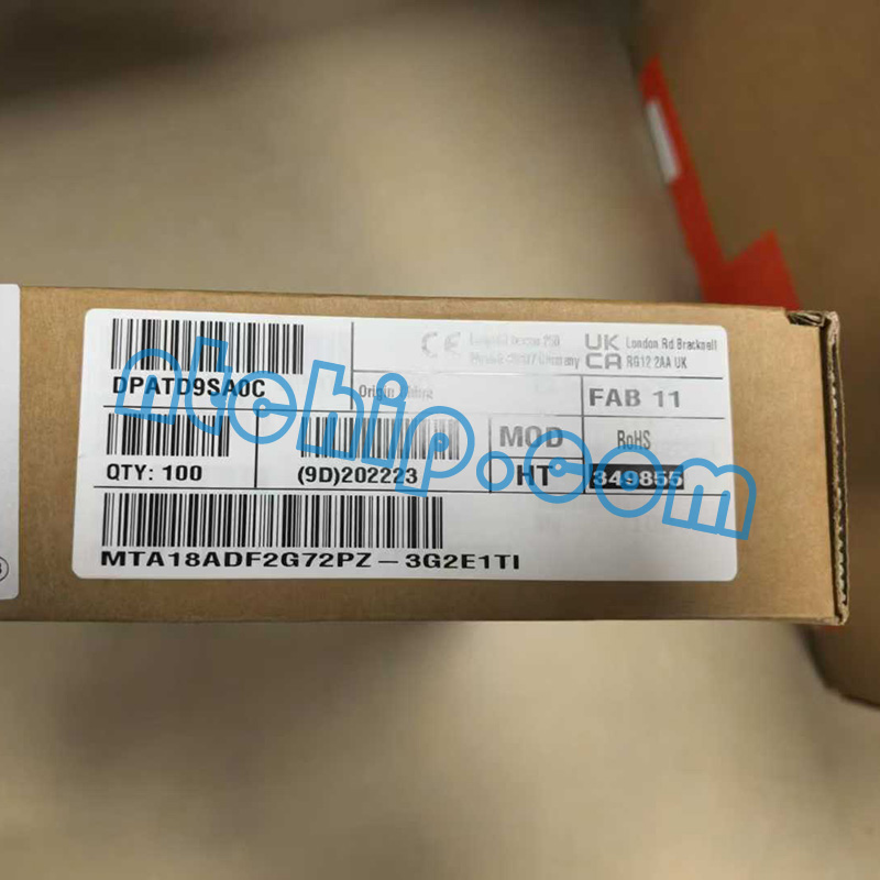 Micron Technology MTA18ADF2G72PZ-3G2E1 original package label