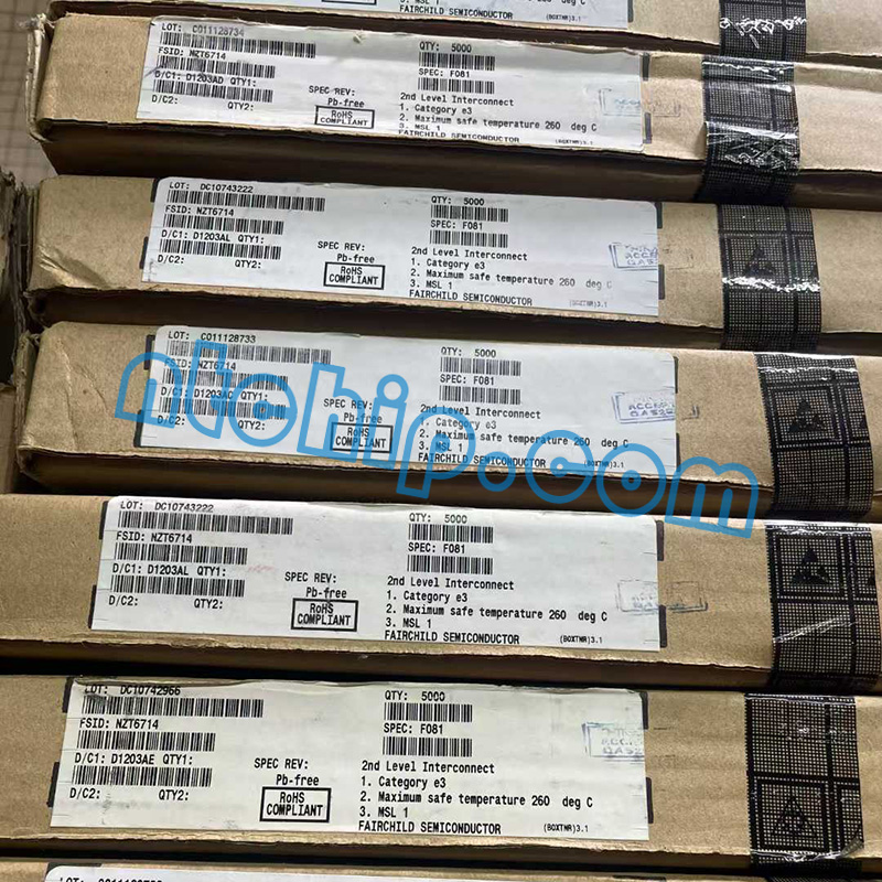 Fairchild Semiconductor NZT6714 package label