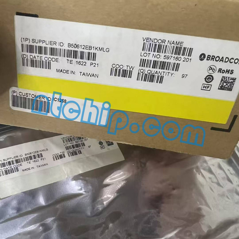 Broadcom Limited B50612EB1KMLG original package label