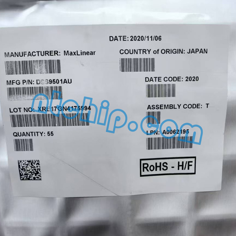 Marvell Semiconductor, Inc. DSS9501AU original package label