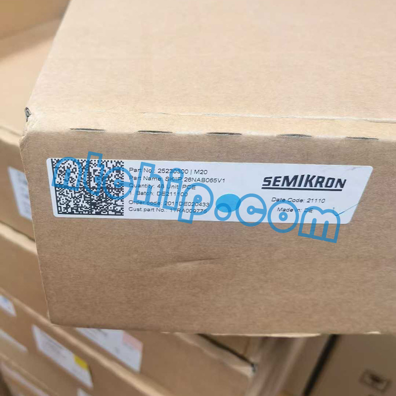 SEMIKRON SKIIP26NAB066V1 original package label