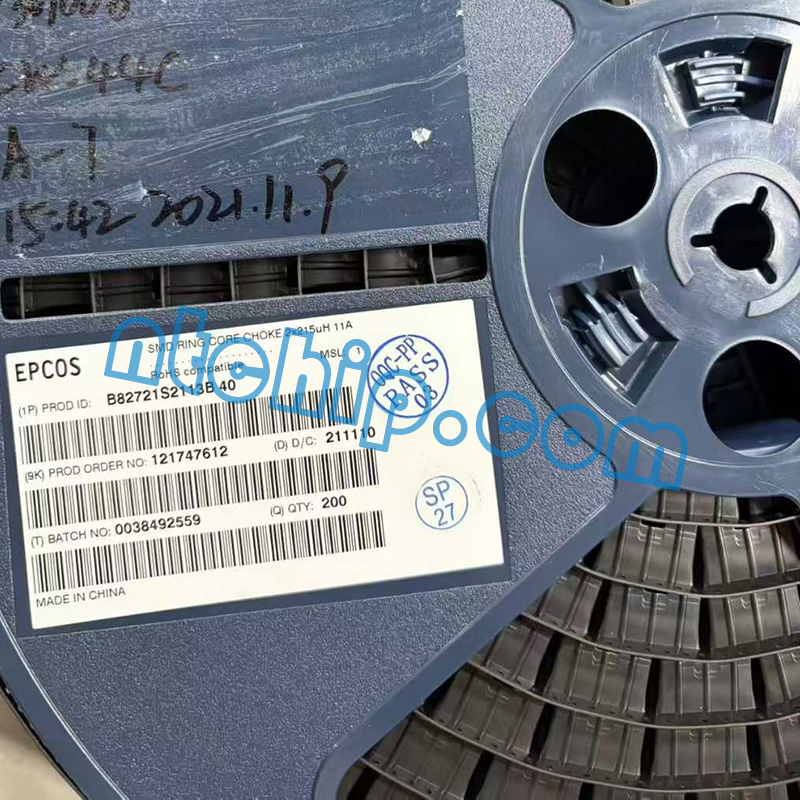 EPCOS (TDK) B82721S2113B40  original reel label