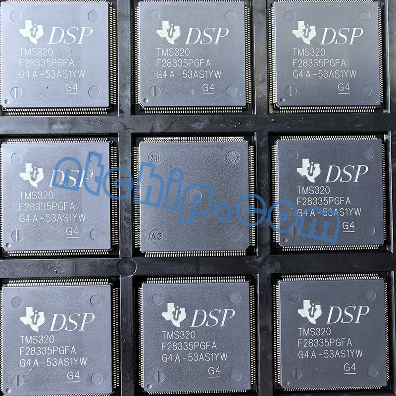 Texas Instruments TMS320F28335PGFA electronic part bottom