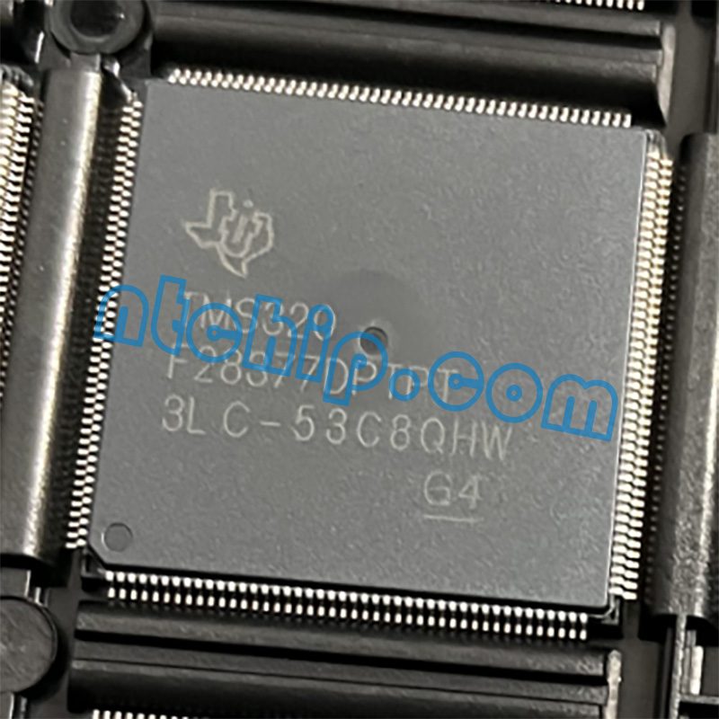 Texas Instruments TMS320F28377DPTPT microcontroller chip