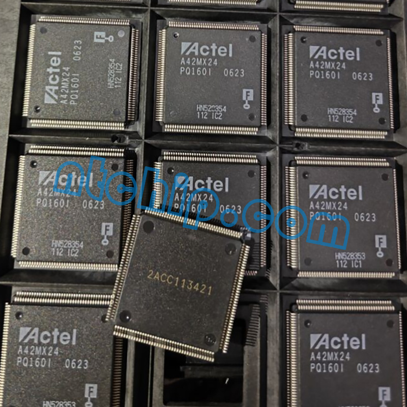 Actel A42MX24-PQ160I  part bottom