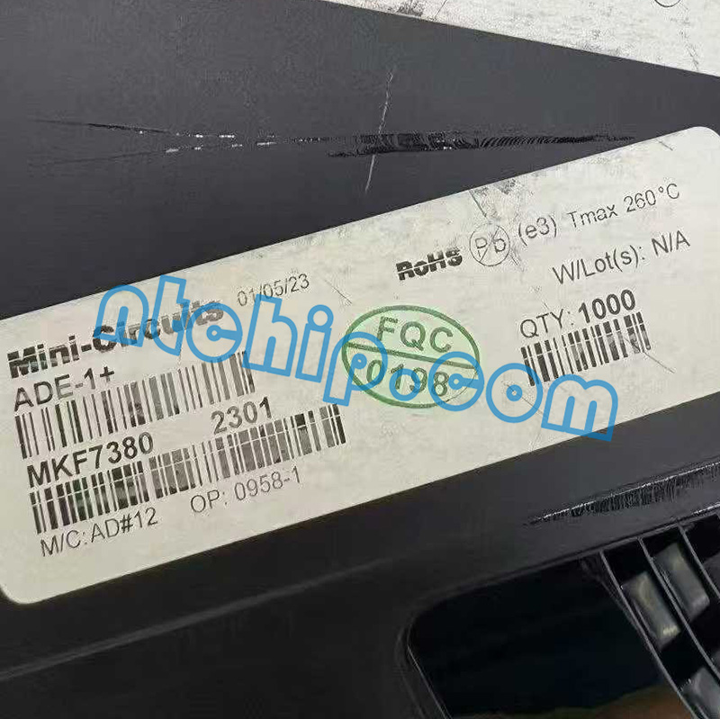 Mini-Circuits ADE-1+ original reel label