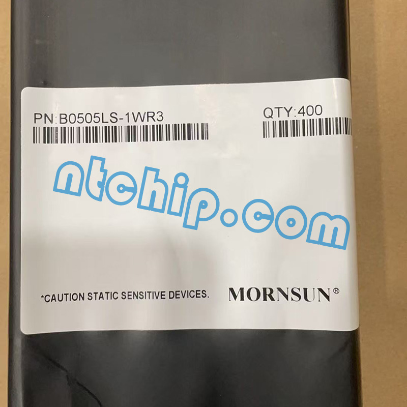 Mornsun B0505LS-1WR3 original package label