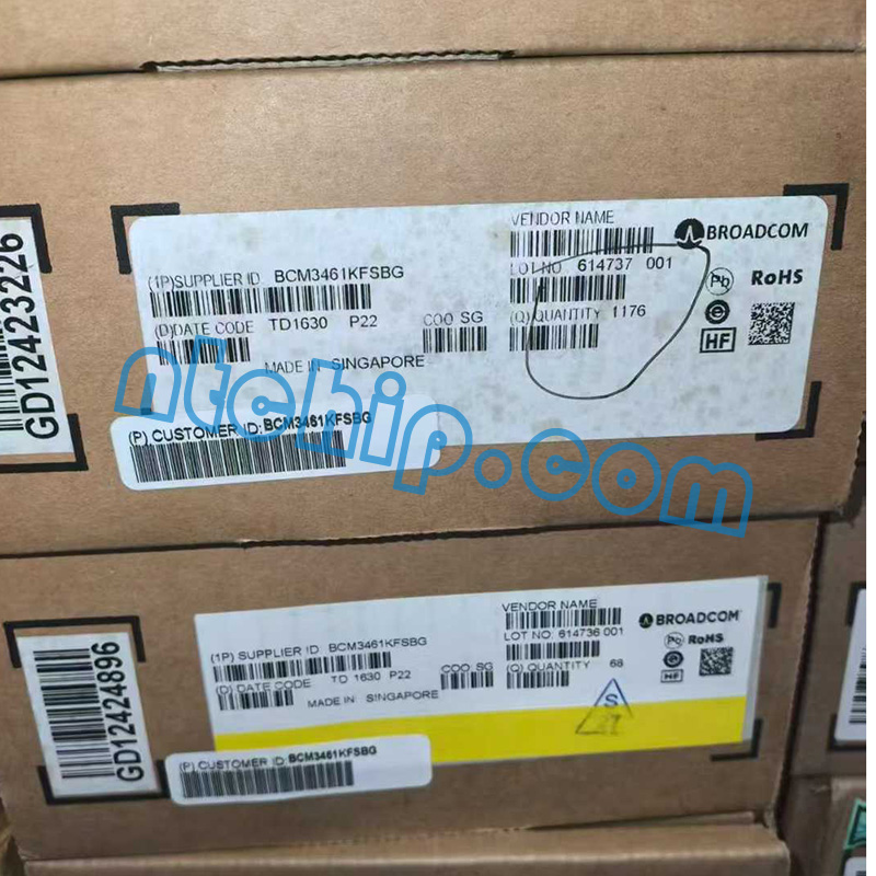 Broadcom Limited BCM3461KFSBG original package label