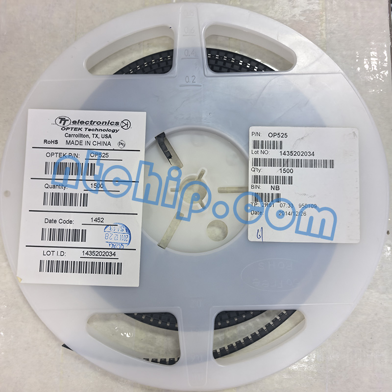 TT Electronics/Optek Technology OP525 original reel label