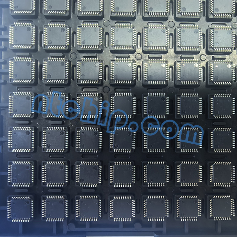 STMicroelectronics STM8S105K6T6C electronic part bottom