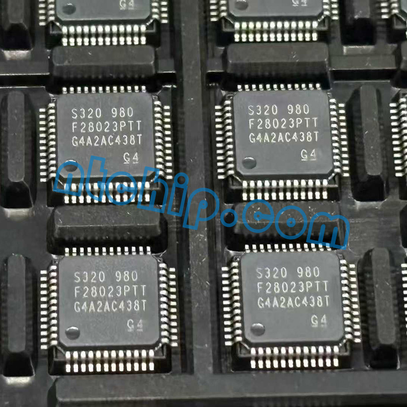 Texas Instruments TMS320F28023PTT microcontroller chip Texas Instruments TMS320F28023PTT microcontroller chip