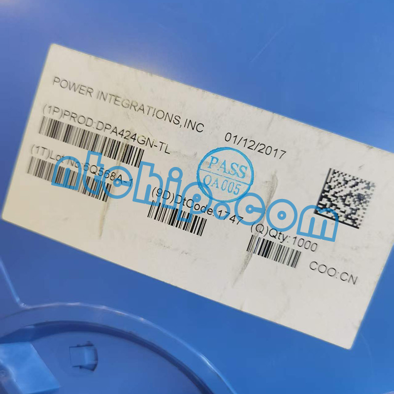 Power Integrations DPA424GN-TL original reel label