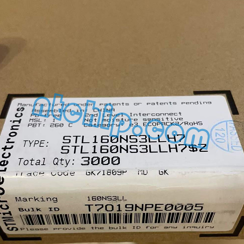 STMicroelectronics STL160NS3LLH7 original package label