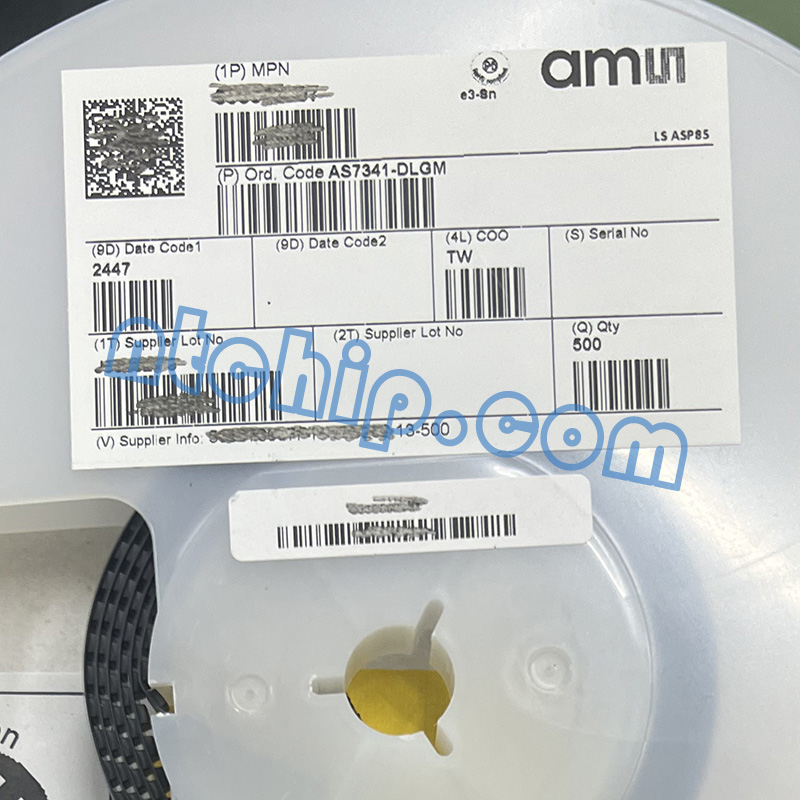 ams OSRAM AS7341-DLGM original reel label