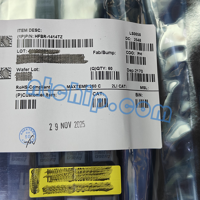 Broadcom Limited HFBR-1414TZ original package label