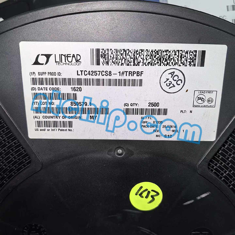 Linear Technology LTC4257CS8-1#TRPBF original reel label