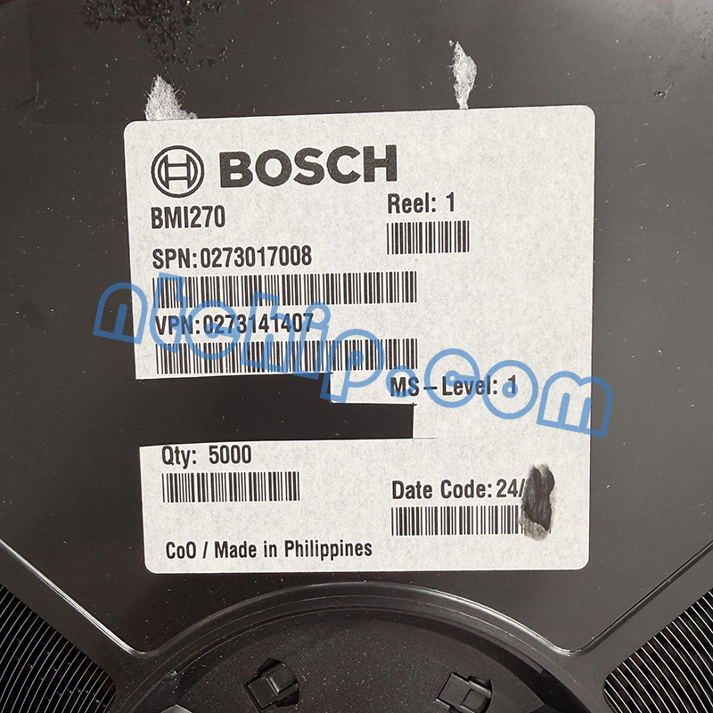 Bosch Sensortec BMI270 original reel label