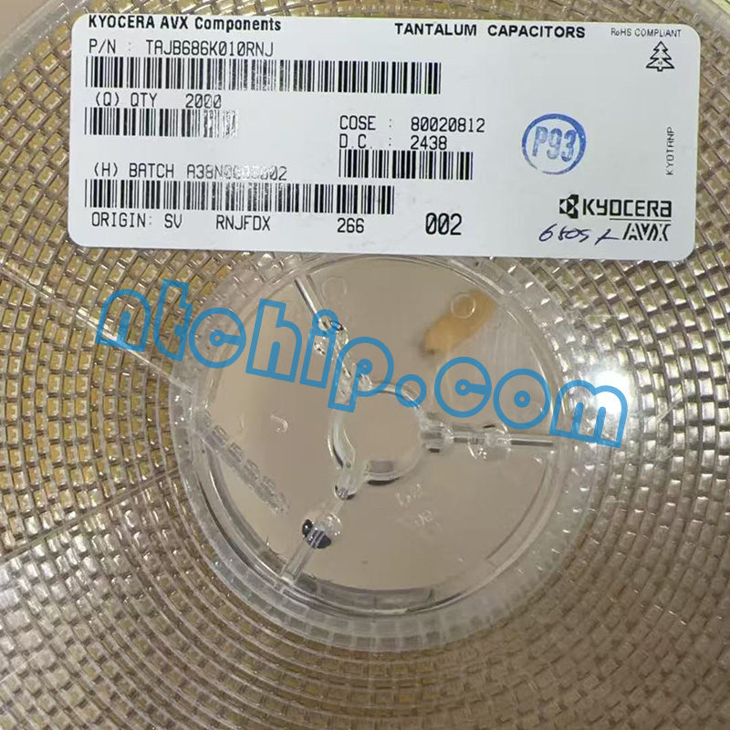AVX Corporation TAJB686K010RNJ tantalum capacitor