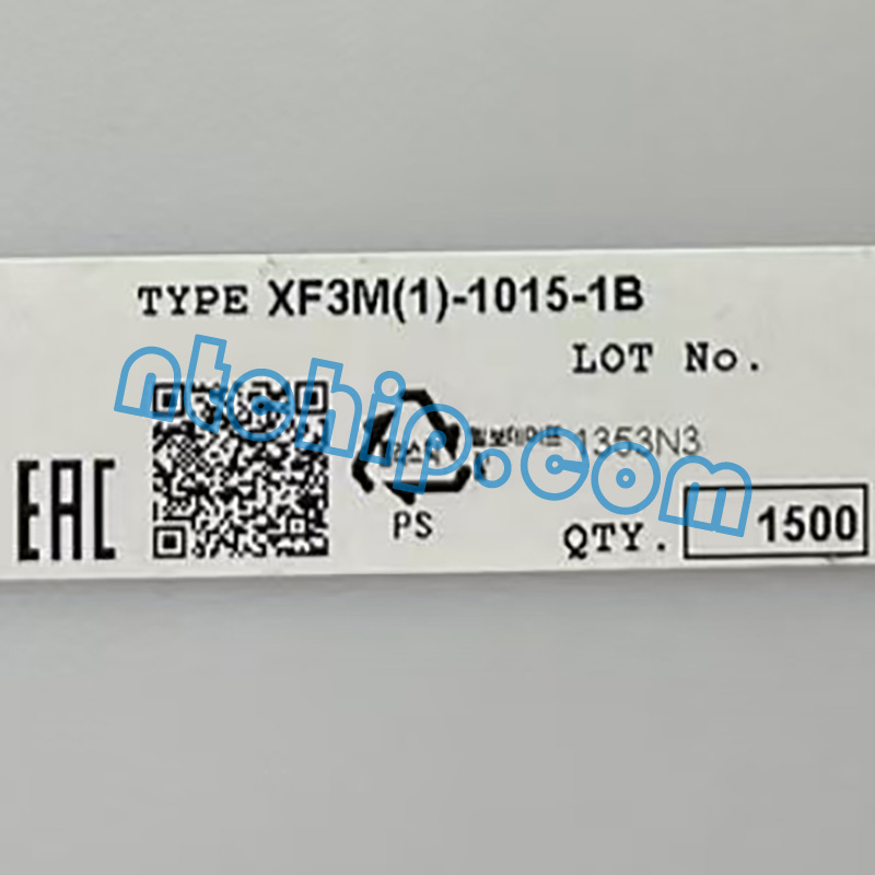 Omron XF3M(1)-1015-1B original reel label