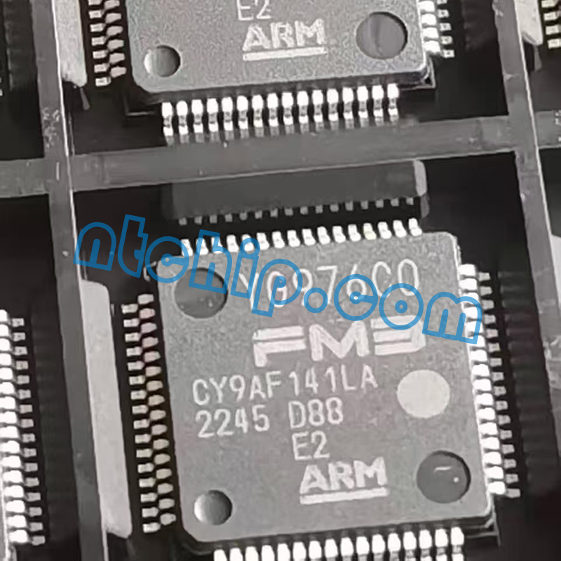 Infineon Technologies CY9AF141LAPMC1-G-MNE2 microcontroller chip