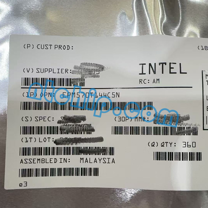 ALTERA EPM570T144C5N original package label