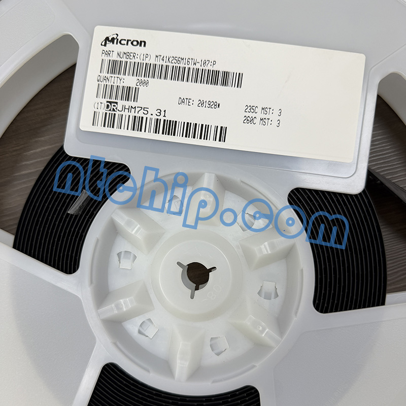 Micron Technology MT41K256M16TW-107:P TR original reel label