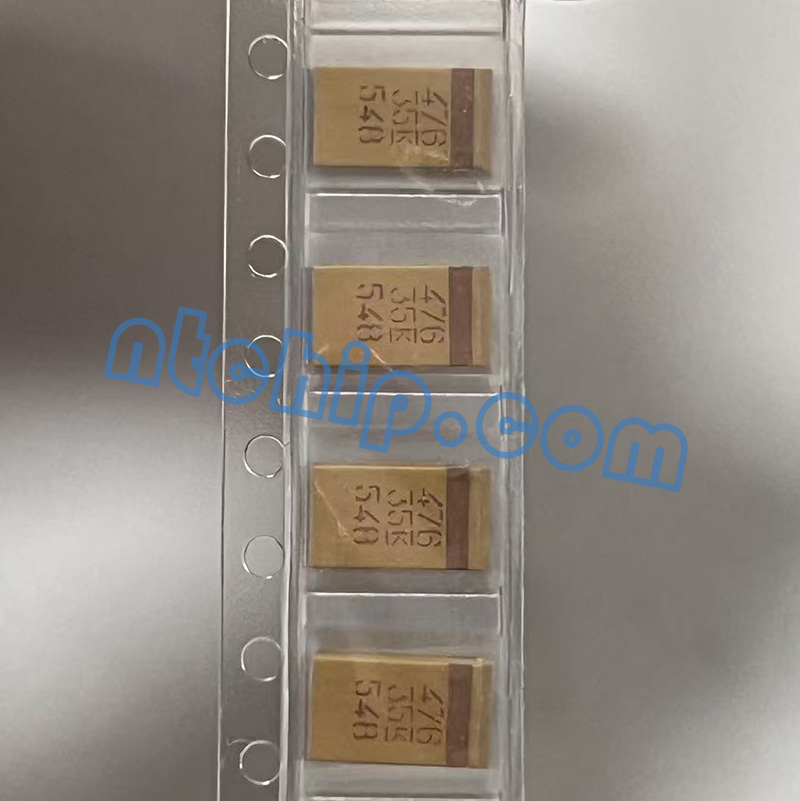 KEMET T491X476K035AT tantalum capacitor part