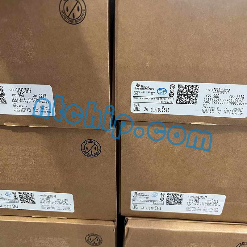 Texas Instruments THS8200PFP original package label