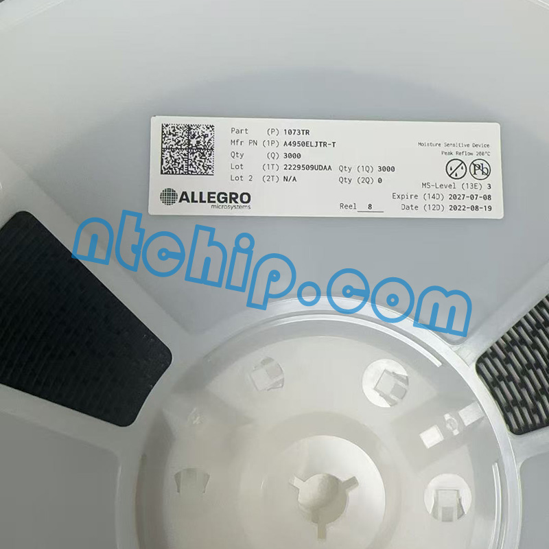 Allegro MicroSystems  A4950ELJTR-T original reel label