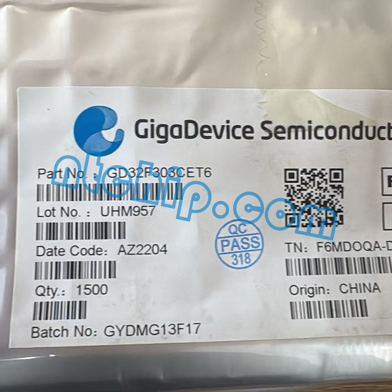 GigaDevice GD32F303CET6 original package label