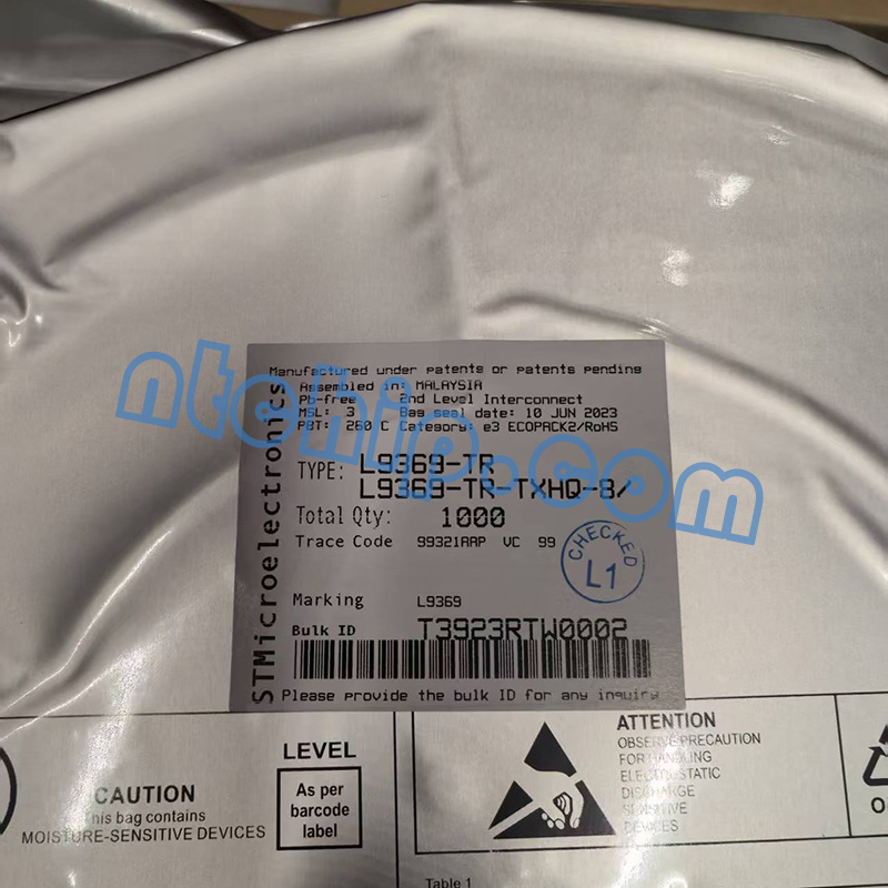 STMicroelectronics L9369-TR original package label