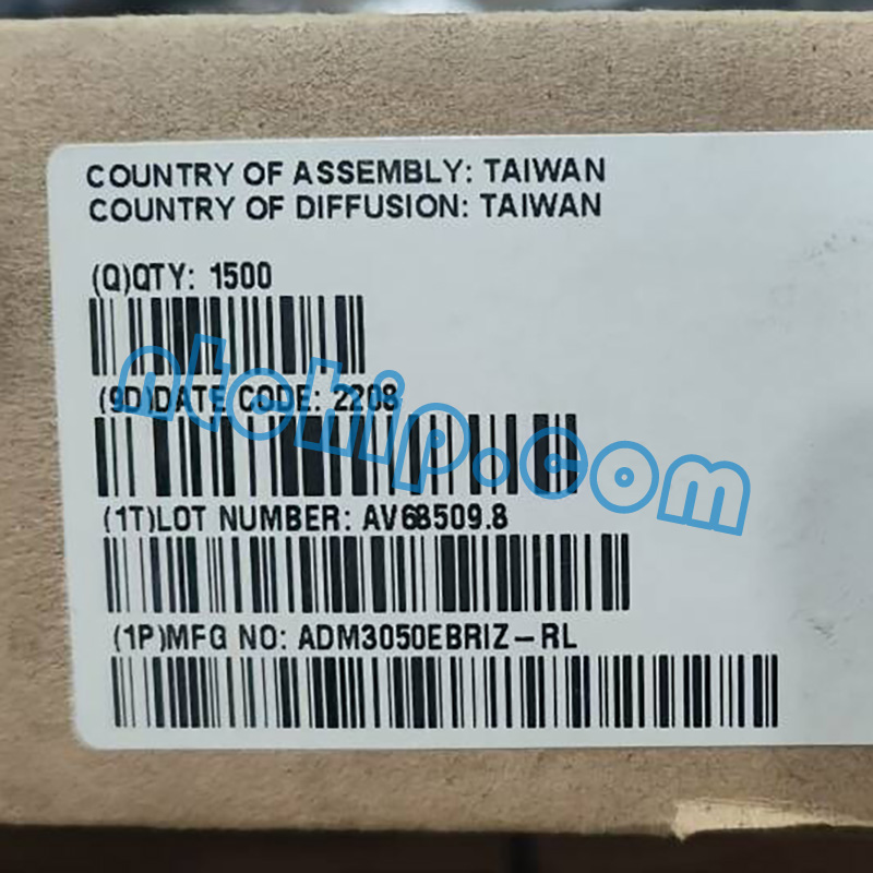 Analog Devices Inc. ADM3050EBRIZ-RL original package label