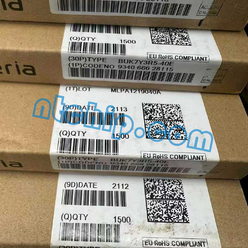 Nexperia USA Inc BUK7Y3R5-40E,115 original package label