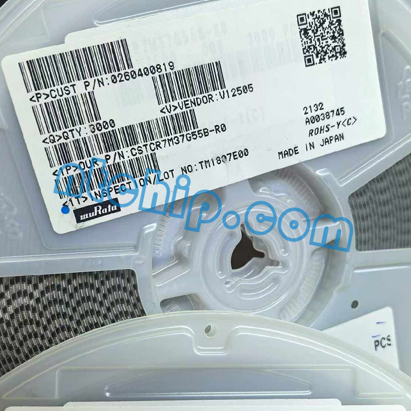 Murata Electronics  CSTCR7M37G55B-R0 original reel label