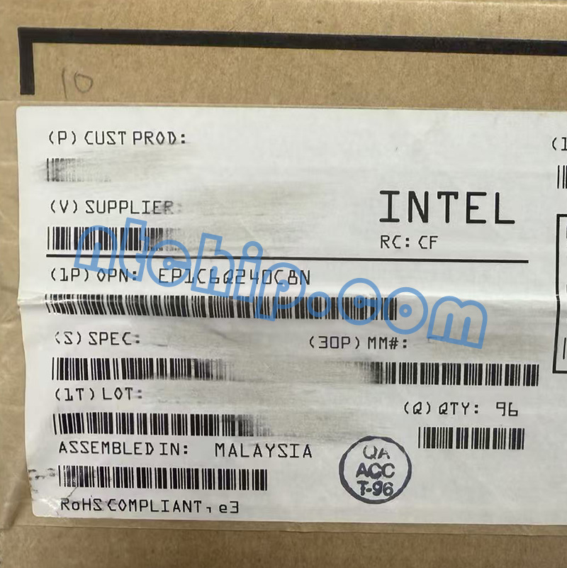 Altera EP1C6Q240C8N original package label