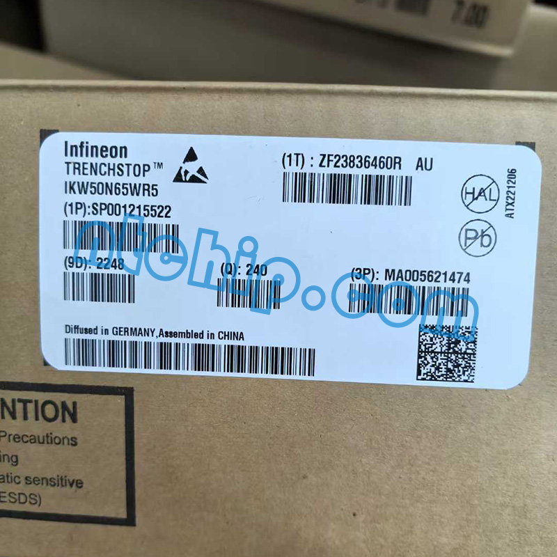 Infineon Technologies IKW50N65WR5 original package label