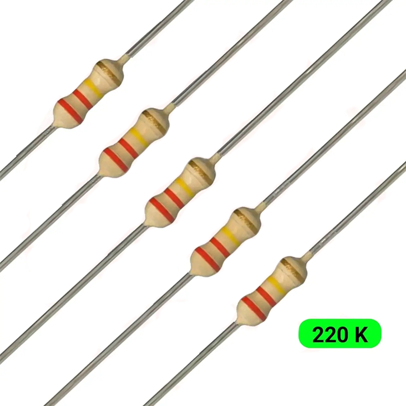 220k Ohm Resistor Color Code