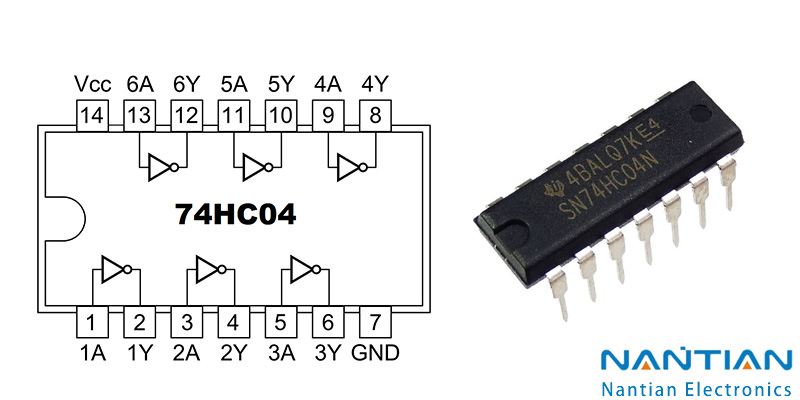 74HC04 IC