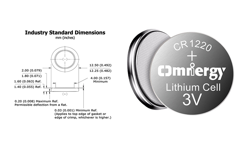 CR1220-Battery-Dimension