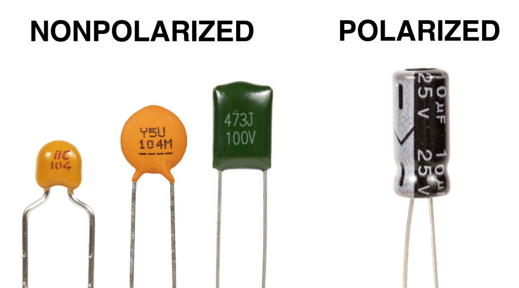 Differences Between Polarised and Non-Polarised Capacitors