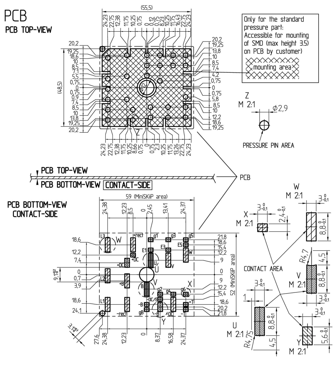 SKiiP26NAB065V1 Pinout SKiiP26NAB065V1 Pinout