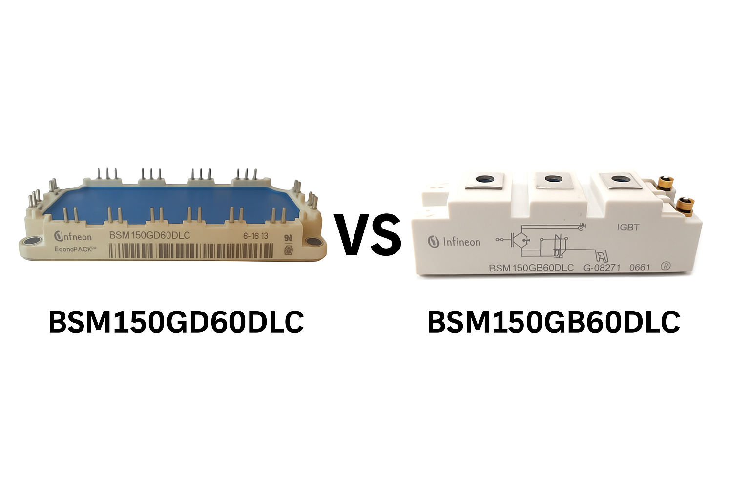 BSM150GD60DLC vs BSM150GB60DLC