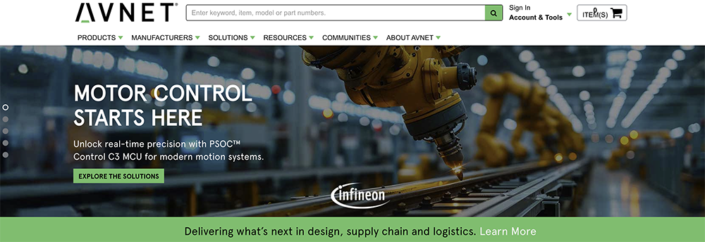 Avnet Electronics Website Avnet Electronics Website