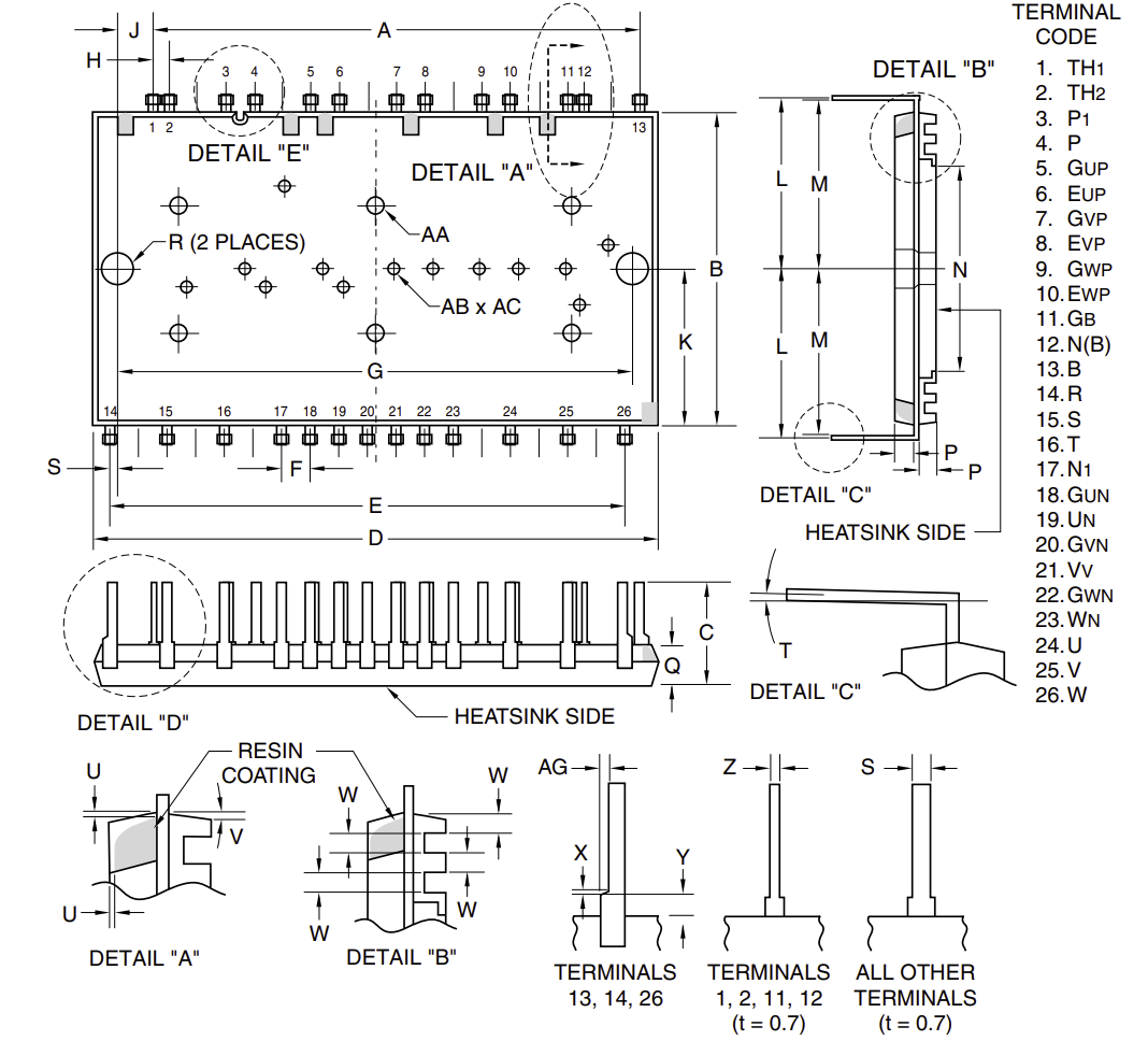 CP15TD1-24A Pinout