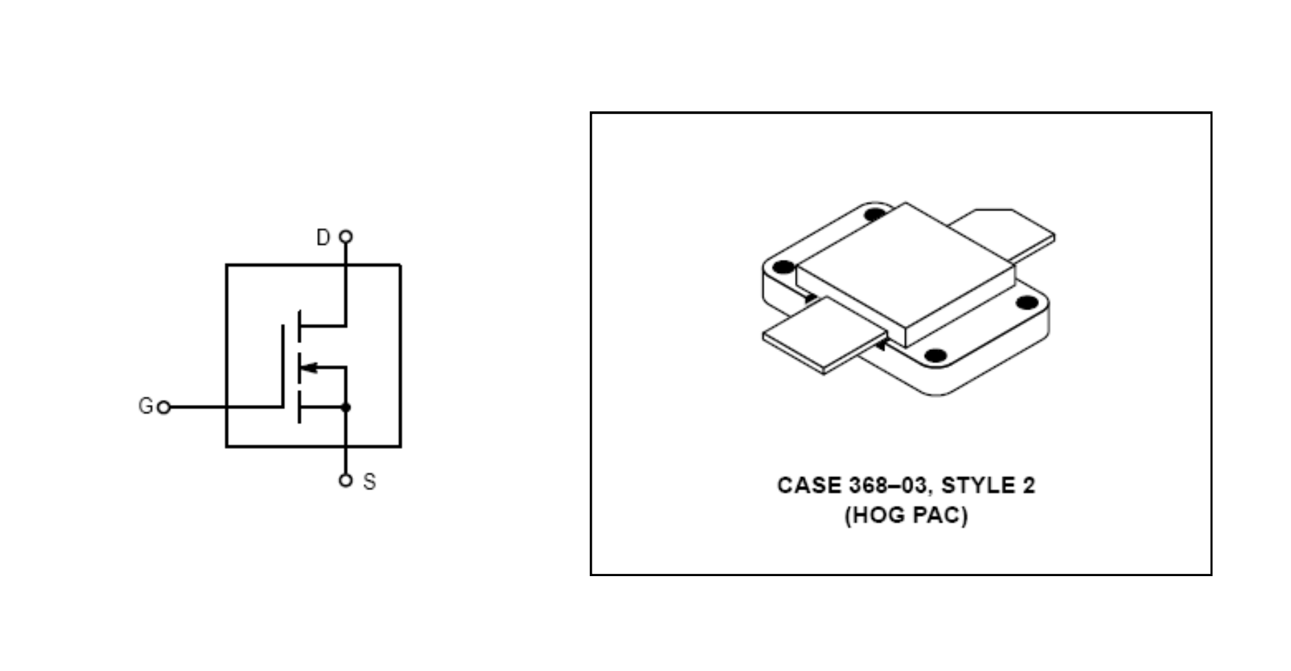 MRF154 Pinout