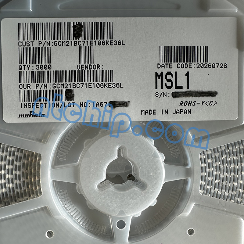 Murata Electronics GCM21BC71E106KE36L part 