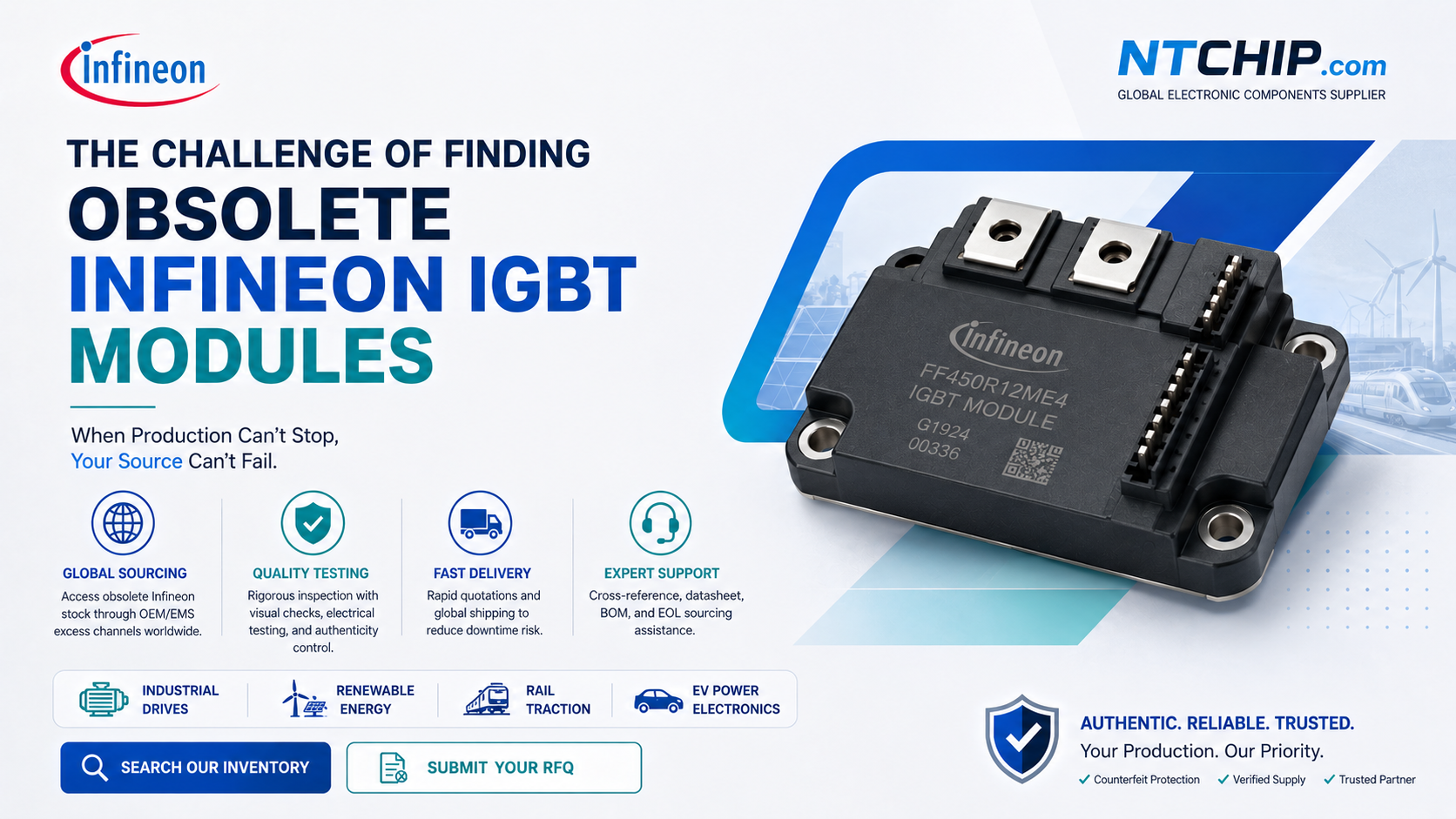 Obsolete Infineon IGBTs Guide Obsolete Infineon IGBTs Guide